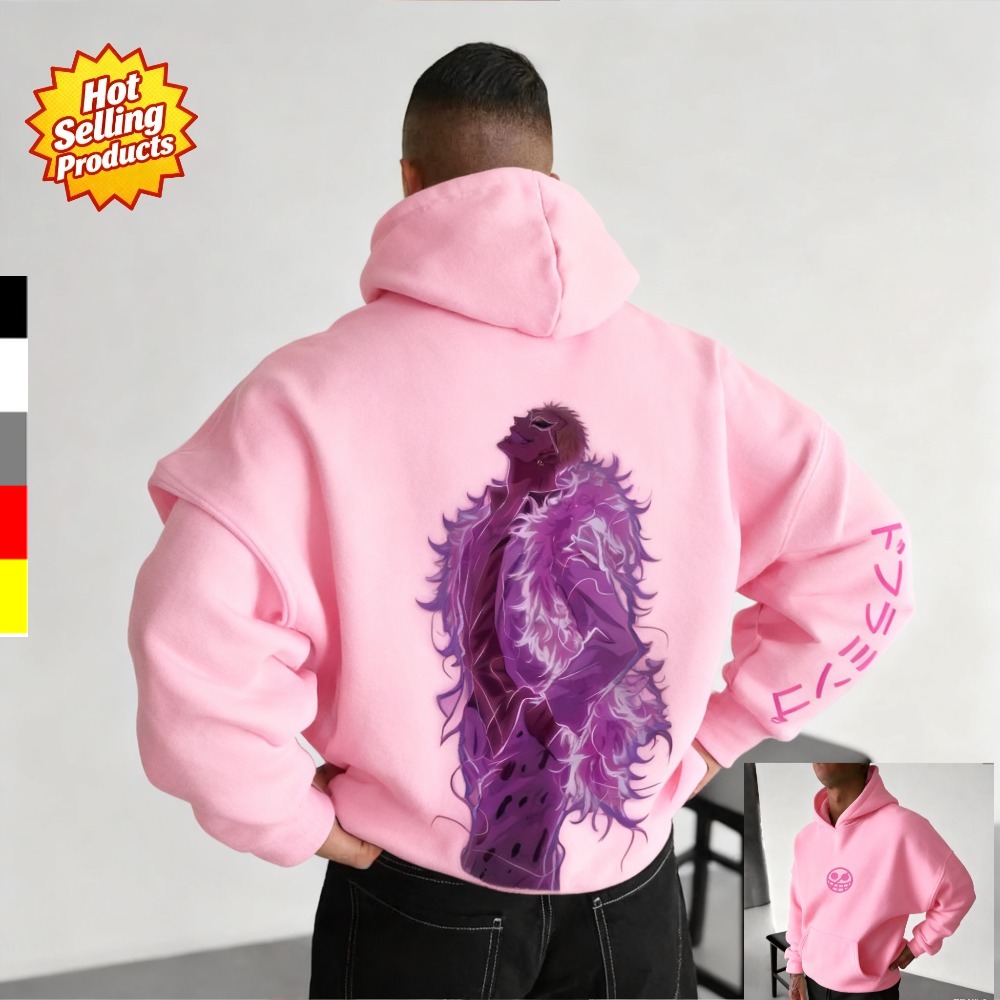 Winter Clothing In Japan - One Piece Hoodie Donquixote Doflamingo New
