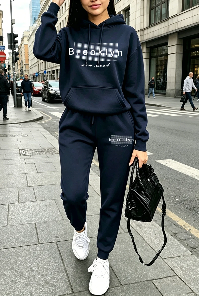 Winter Clothing Women'S - Womens Tracksuit Printing Casual Hoodie Sweatshirts