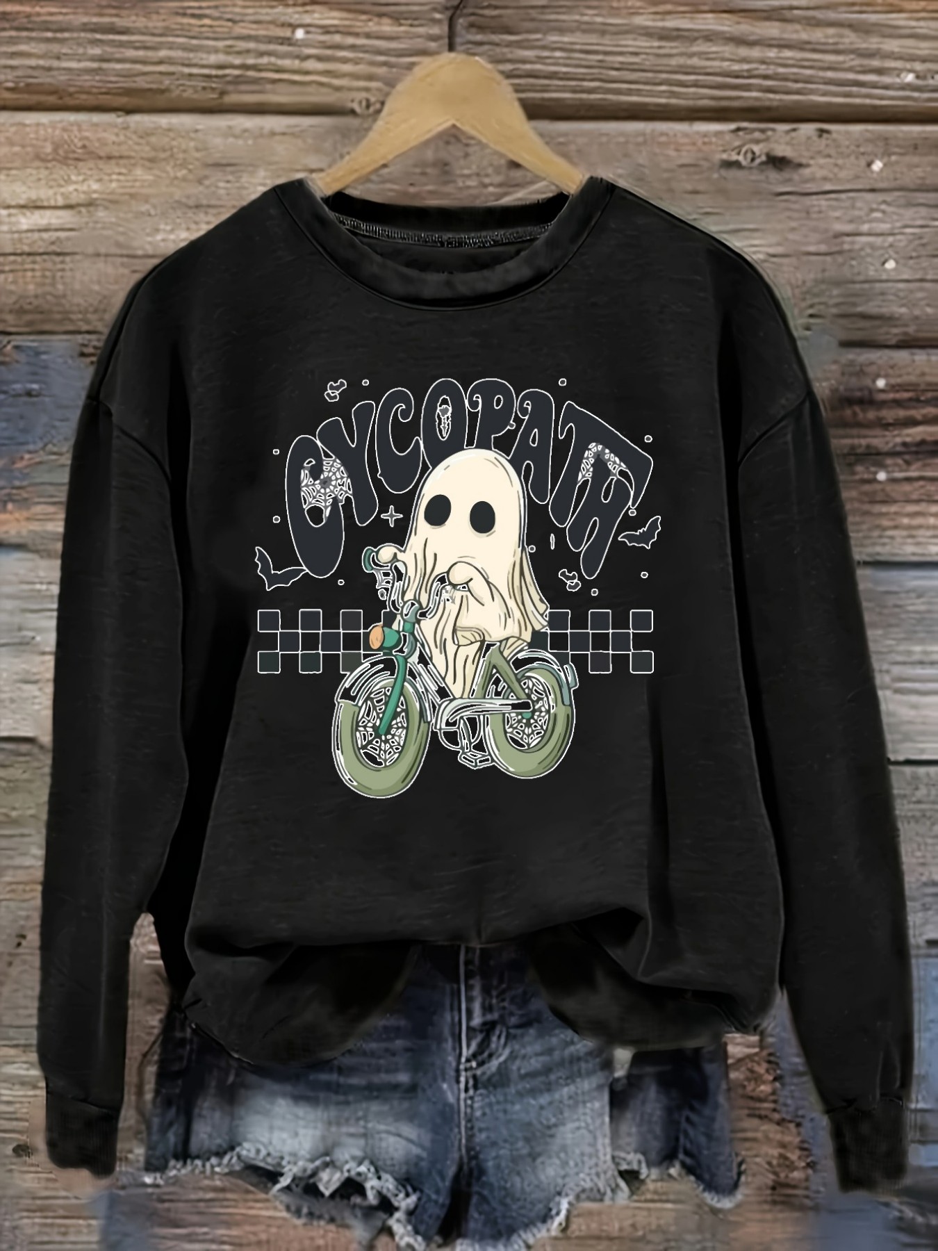 Winter Clothing Outfits - Women's Casual Long Sleeve Crew Neck