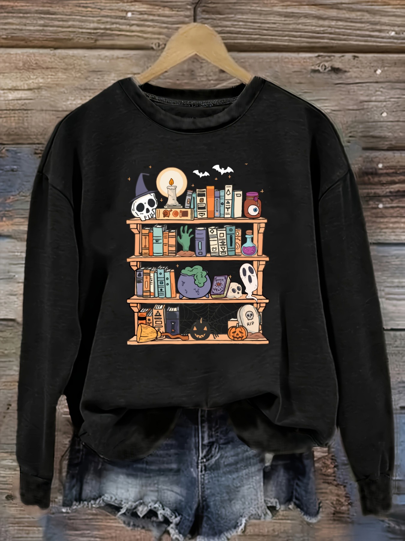 Winter Clothing Outfits - Women's Casual Long Sleeve Crew Neck