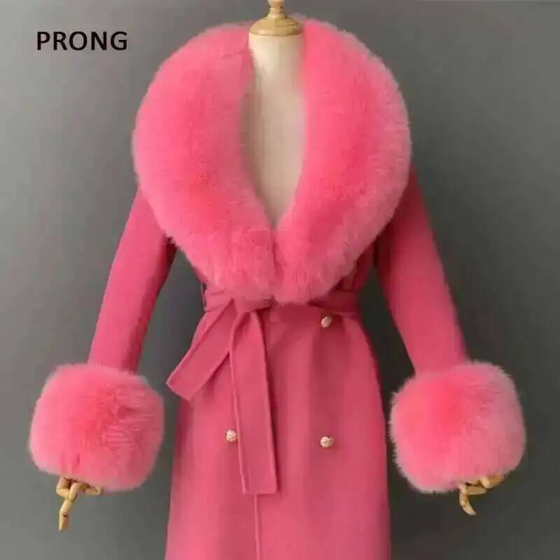 Winter Clothing Equipment - Real Fur Collar And Cuffs Set