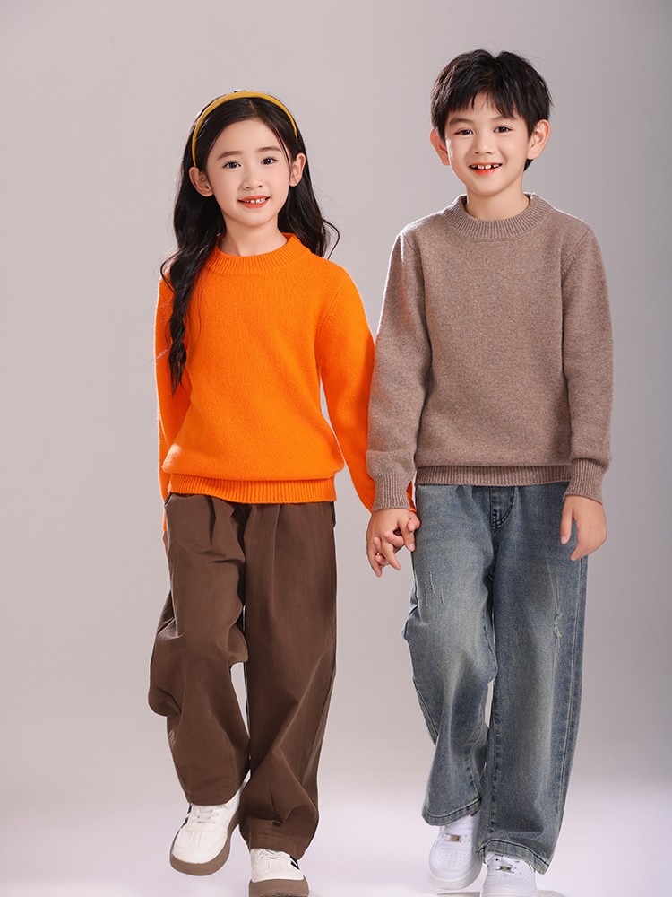 Winter Clothing For Boys - Children's Wool Sweater Pullover Autumn Winter