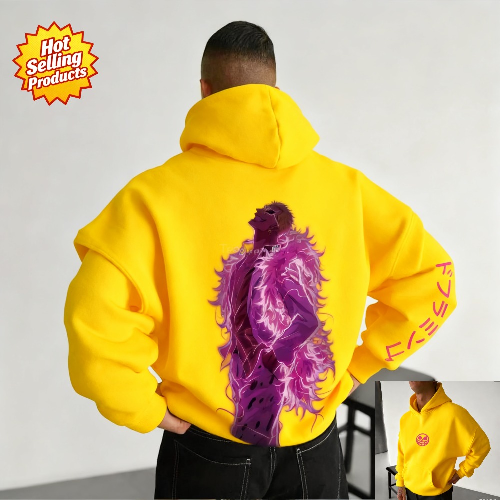 One Piece Hoodie Donquixote Do - Winter Clothing In Japan recension och pris