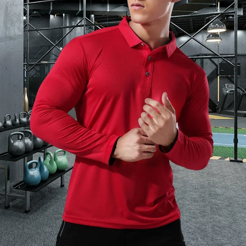 Men Running Sport Shirts Tops  - Winter Clothing Equipment recension och pris