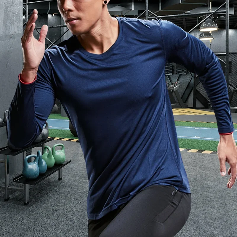 Men Running Sport Shirts Tops  - Winter Clothing Equipment recension och pris