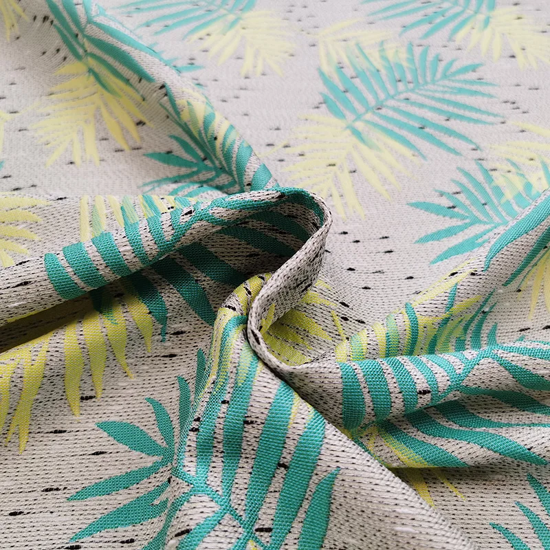 Yarn-dyed Jacquard Fabric Mapl - Winter Clothing Wholesale recension och pris