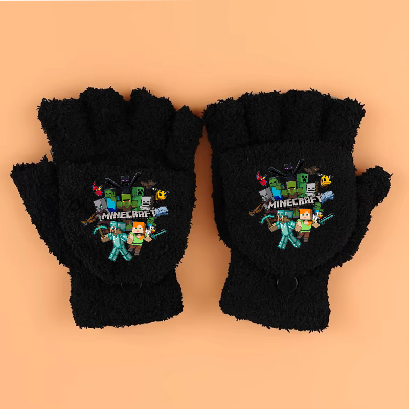 New Game Theme Print Gloves Mi - Winter Clothing For Boys recension och pris