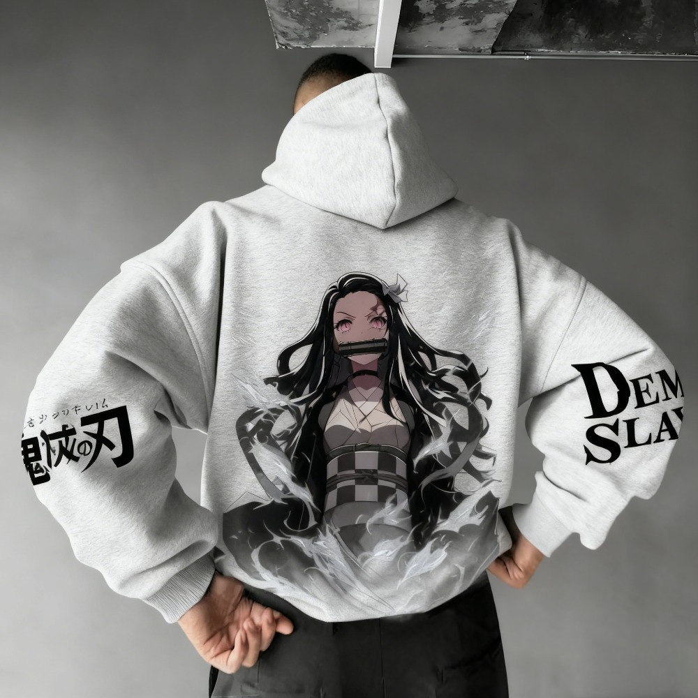 Demon Slayer Men's Hoodie Swea - Winter Clothing In Japan recension och pris