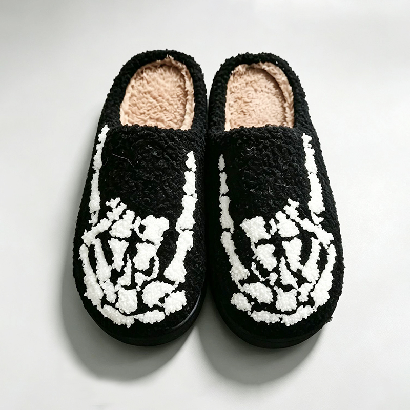 Halloween Pumpkin Fluffy Slipp - Winter Clothing Material recension och pris