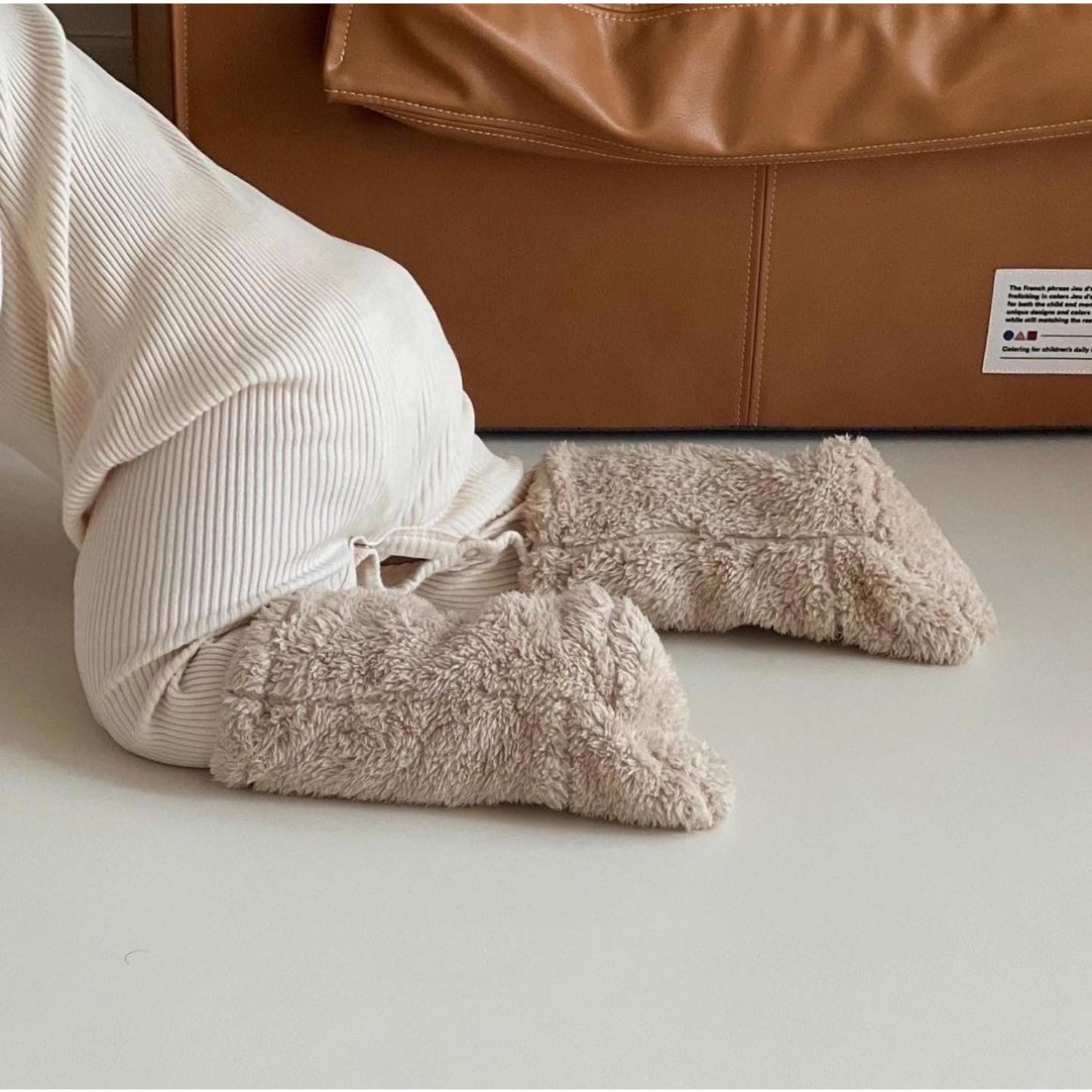 Warm Winter Baby Socks Coral F - Winter Clothing Baby Girl recension och pris