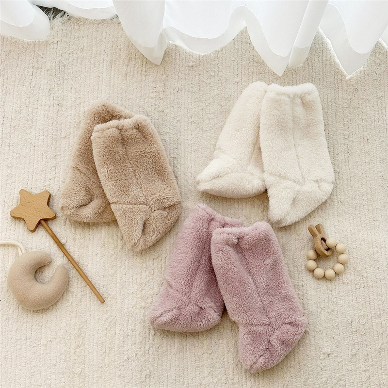 Warm Winter Baby Socks Coral F - Winter Clothing Baby Girl recension och pris