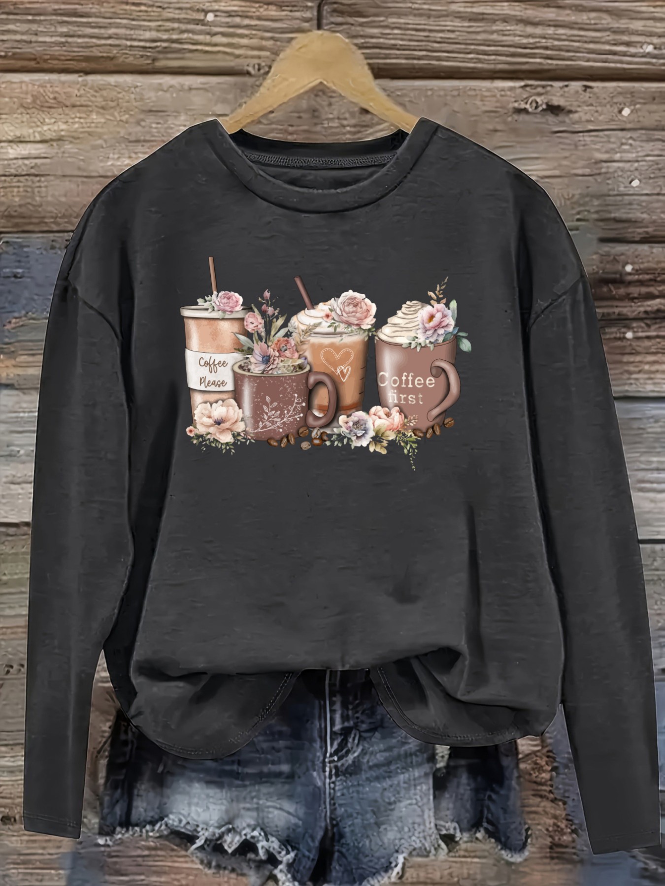 Women's Casual Long Sleeve Cre - Winter Clothing Outfits recension och pris