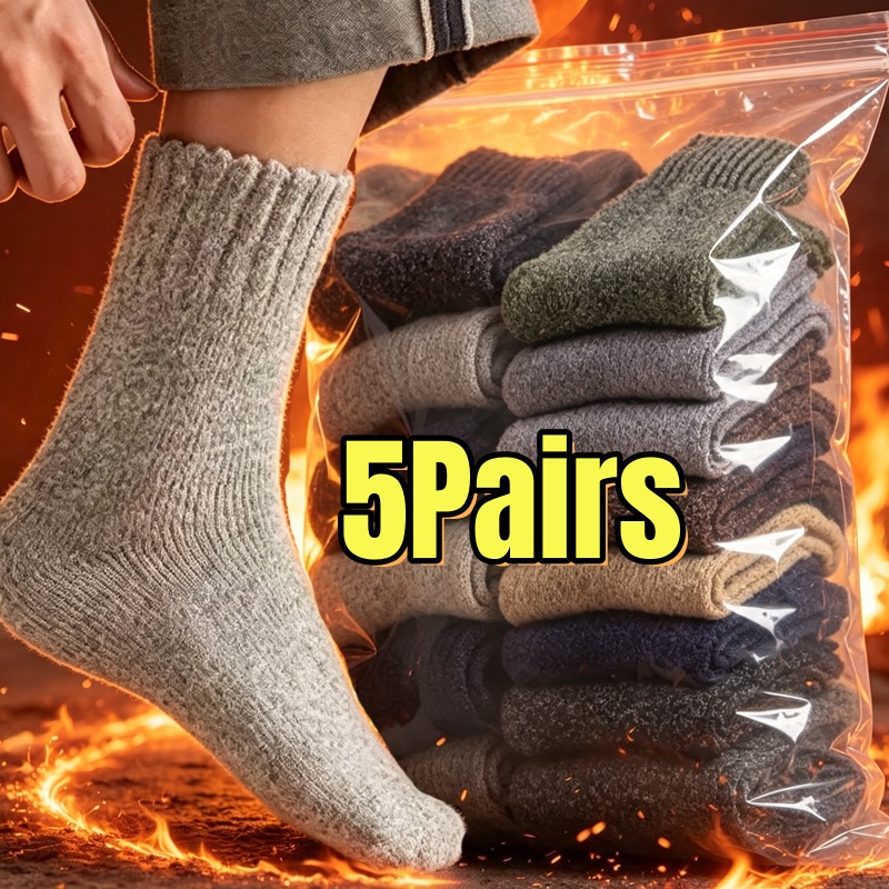 Men Merino Wool Socks Super Th - Thermal Sock Merino recension och pris