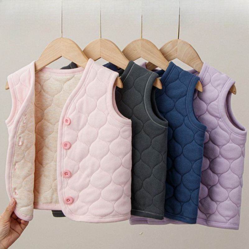 Children's Vest Autumn Winter  - Winter Clothing Baby Girl recension och pris