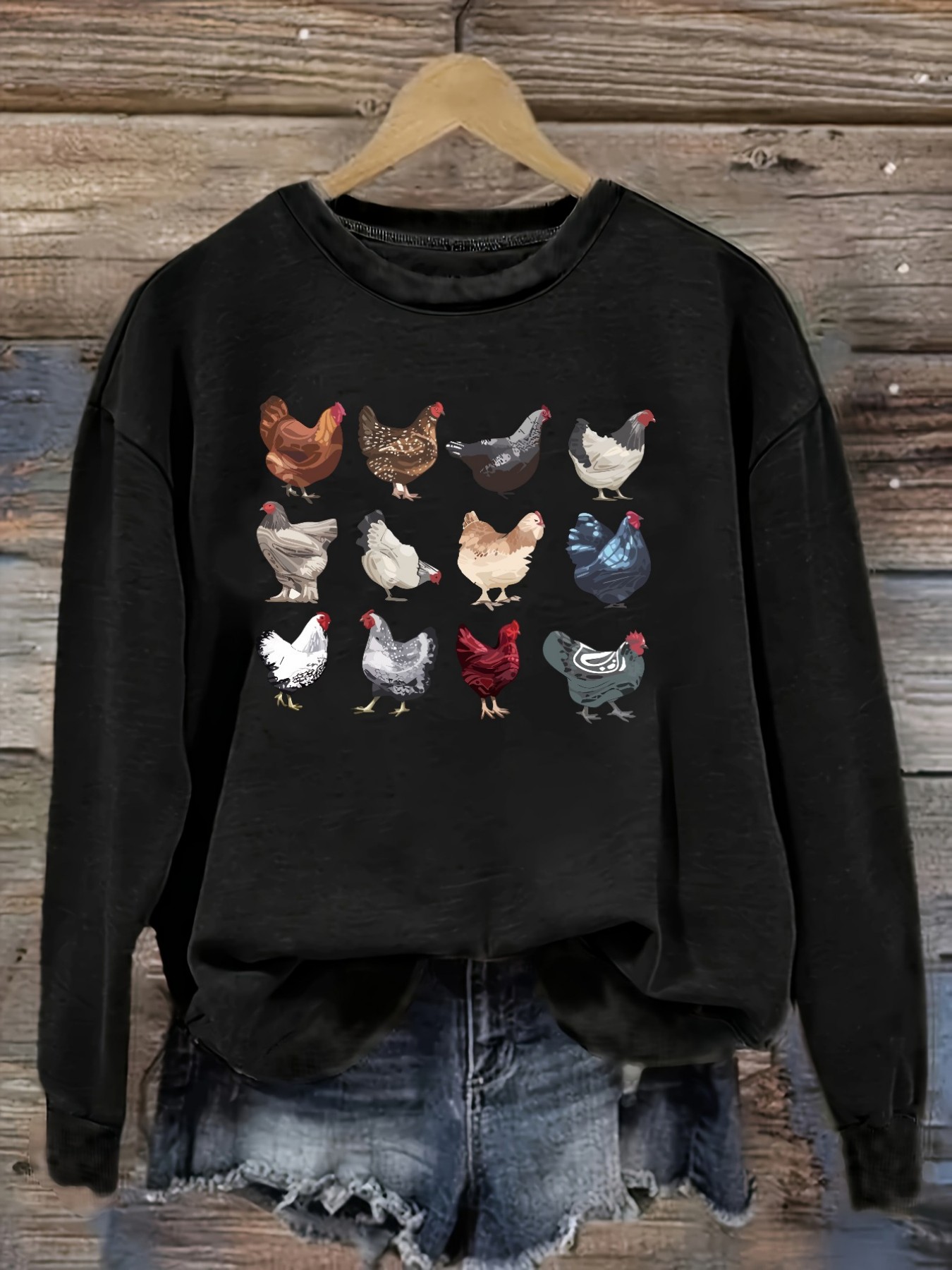 Women's Casual Long Sleeve Cre - Winter Clothing Outfits recension och pris