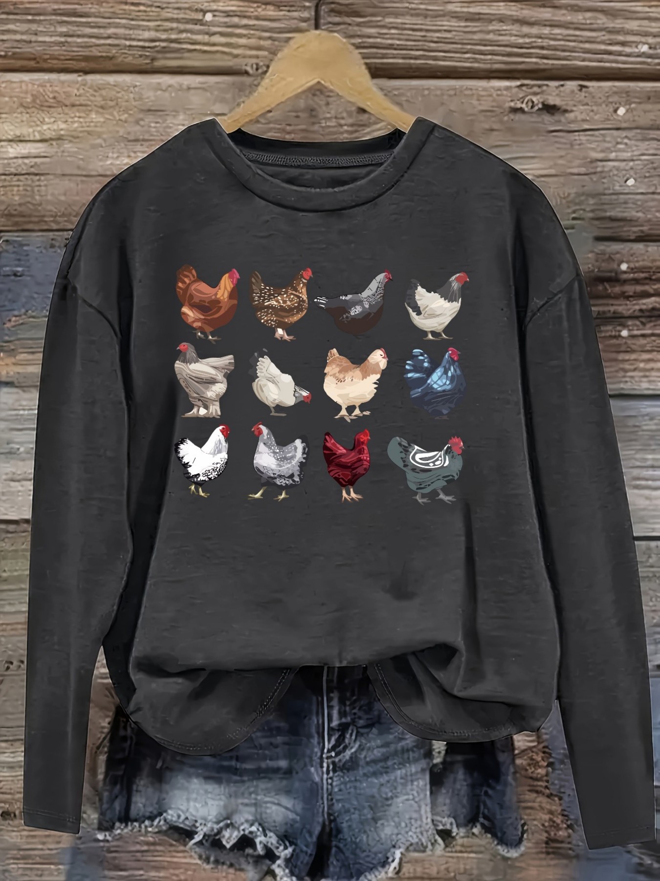 Women's Casual Long Sleeve Cre - Winter Clothing Outfits recension och pris