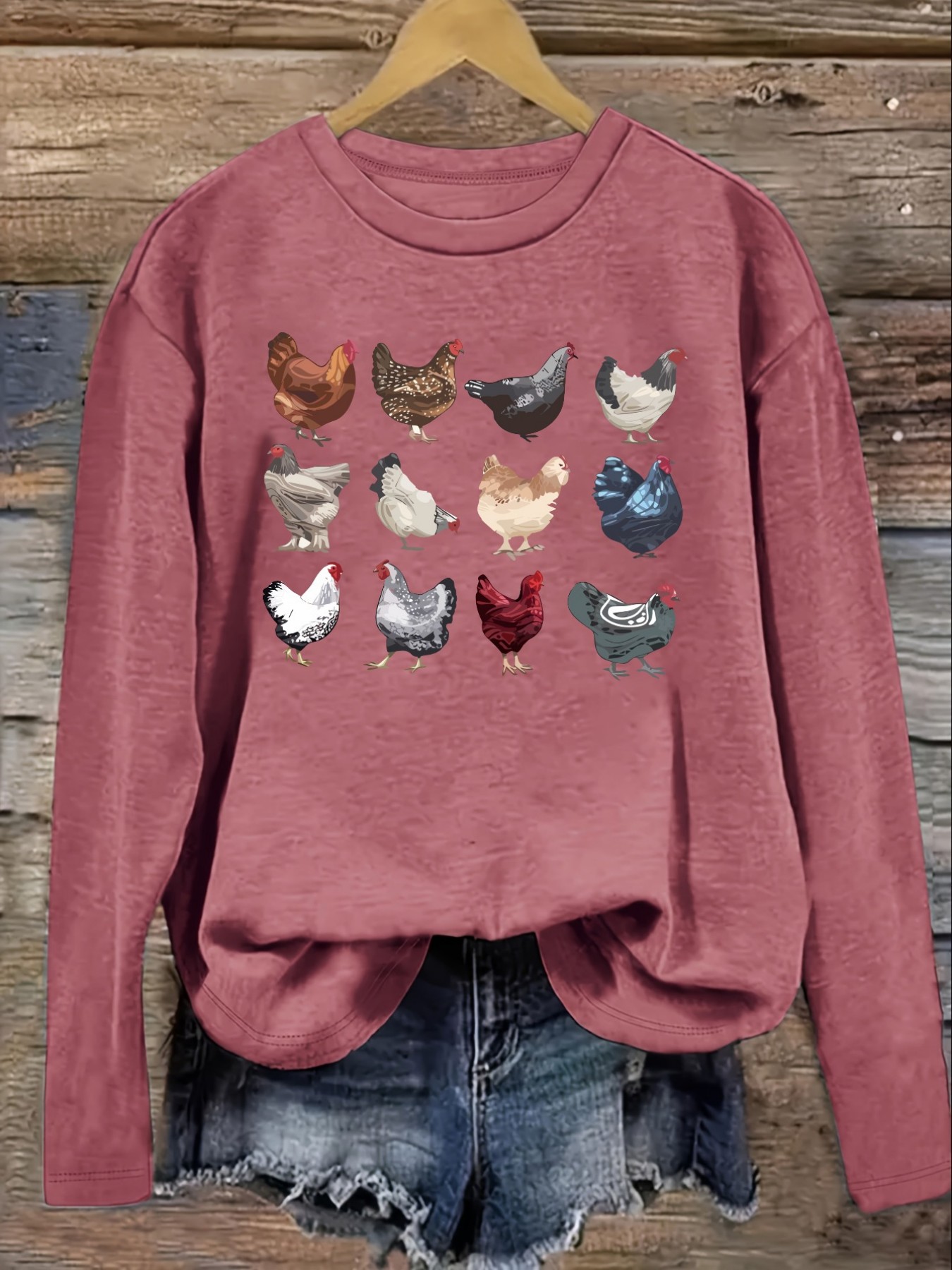 Women's Casual Long Sleeve Cre - Winter Clothing Outfits recension och pris