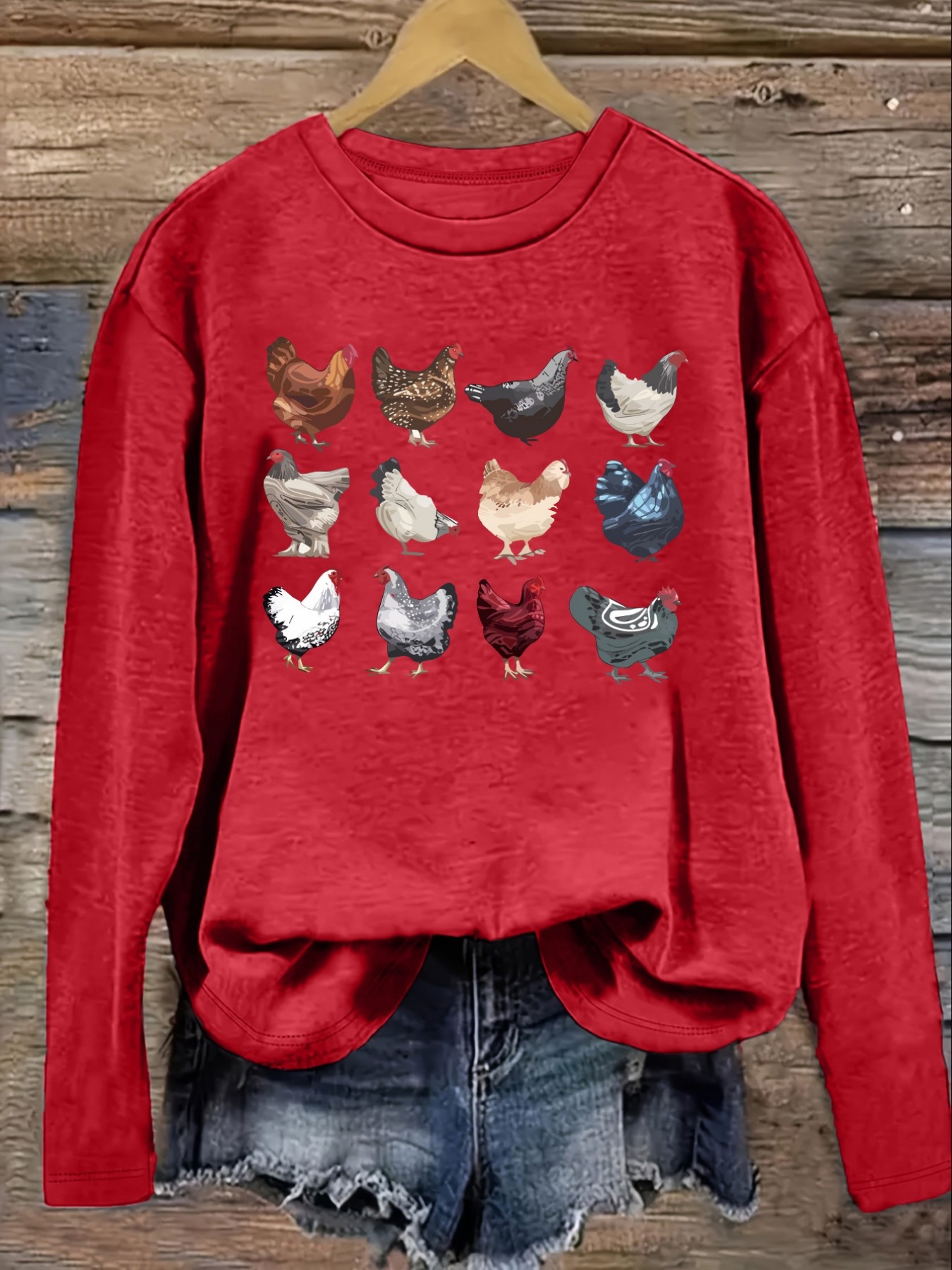 Women's Casual Long Sleeve Cre - Winter Clothing Outfits recension och pris