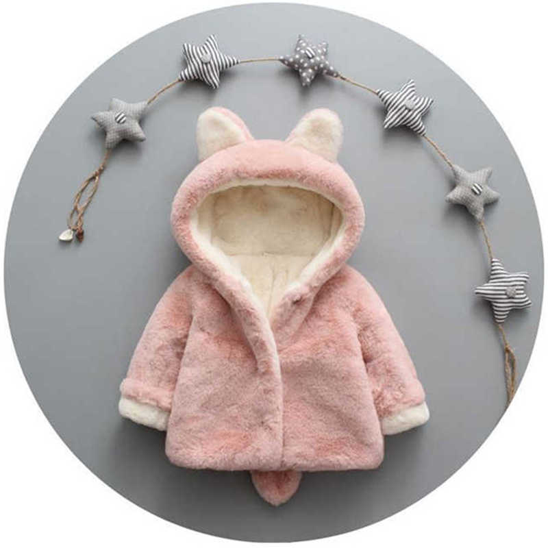 1 2 3 4 Years Plush Baby Jacke - Winter Clothing Baby Girl recension och pris