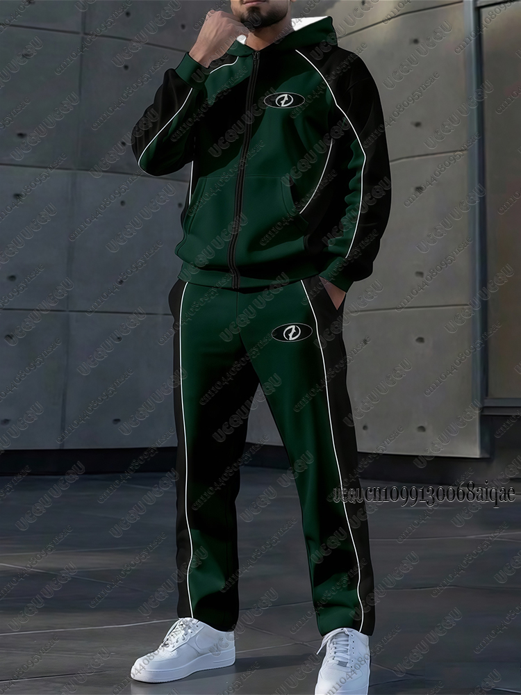 Autumn Winter New Men Tracksui - Winter Clothing Equipment recension och pris