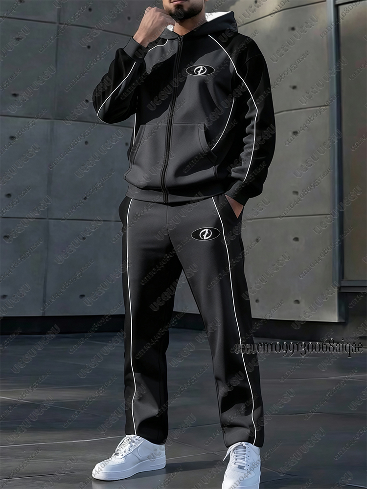 Autumn Winter New Men Tracksui - Winter Clothing Equipment recension och pris
