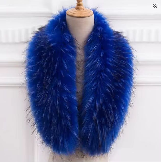 Natural Fur Collar Real raccoo - Winter Clothing Equipment recension och pris