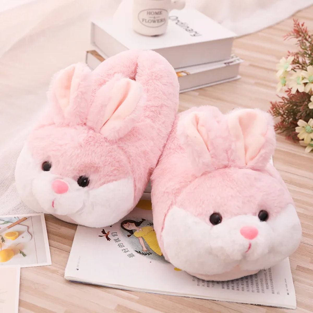 Women House Fur Slippers Casua - Winter Clothing Material recension och pris