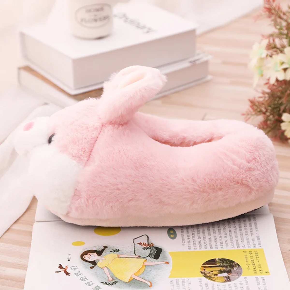 Women House Fur Slippers Casua - Winter Clothing Material recension och pris