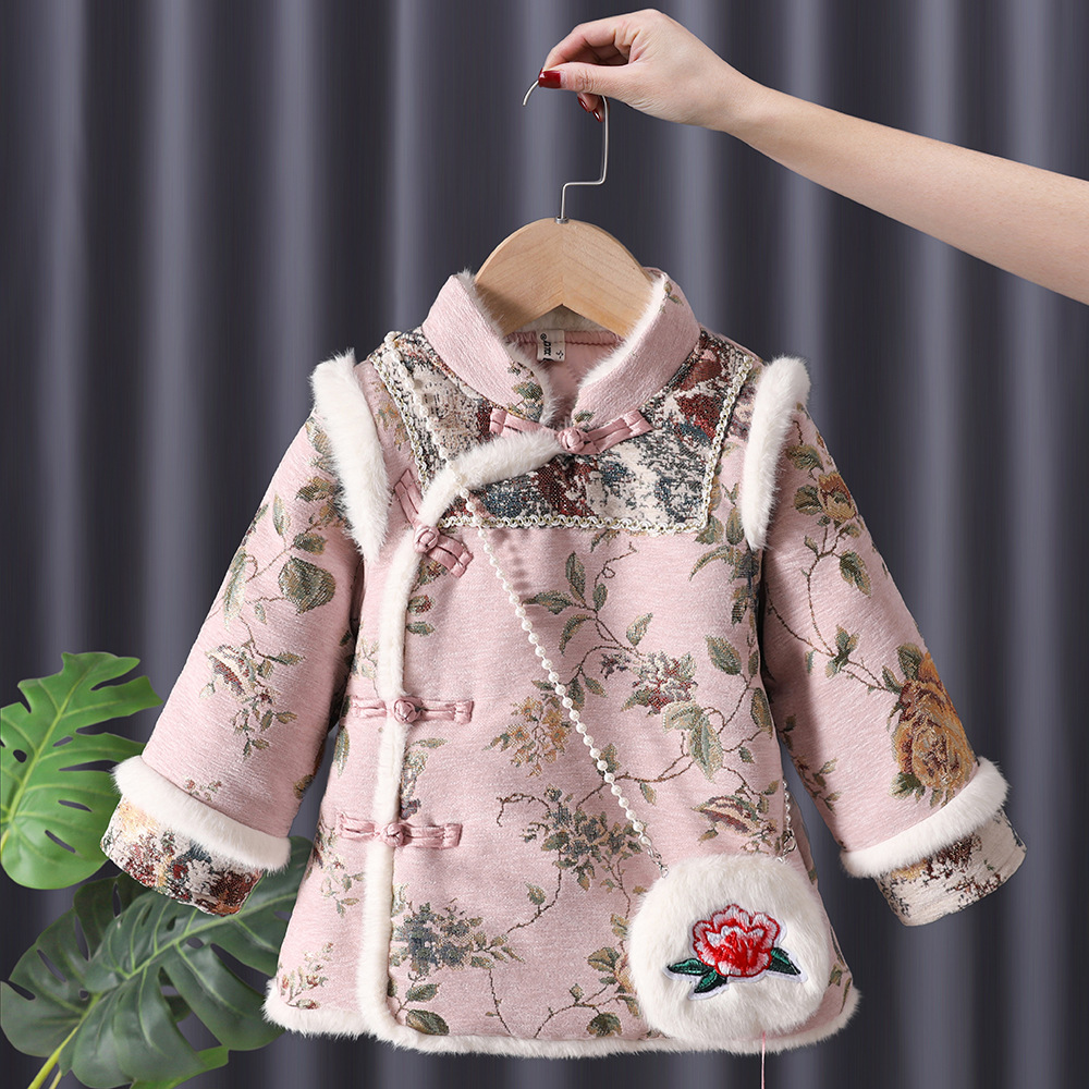 Winter Baby Girls Hanfu Kids P - Winter Clothing Baby Girl recension och pris