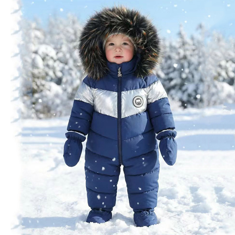 Winter Newborn Baby Romper Wit - Winter Clothing Baby Girl recension och pris