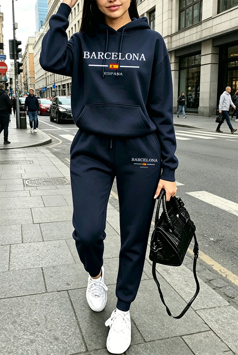 Fashion Womens Tracksuit Print - Winter Clothing Women'S recension och pris