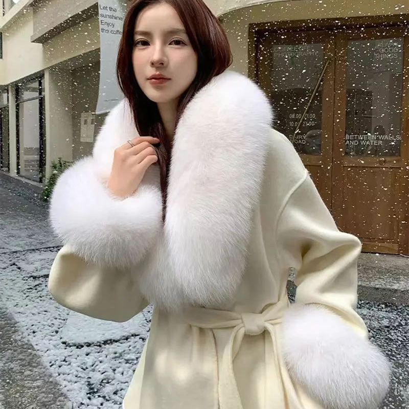 2025 Real Fox Fur Collar Winte - Winter Clothing Equipment recension och pris