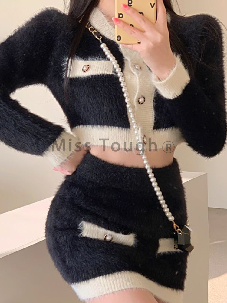 Winter Fluffy Knit 2 Piece Set - Winter Clothing Kit recension och pris