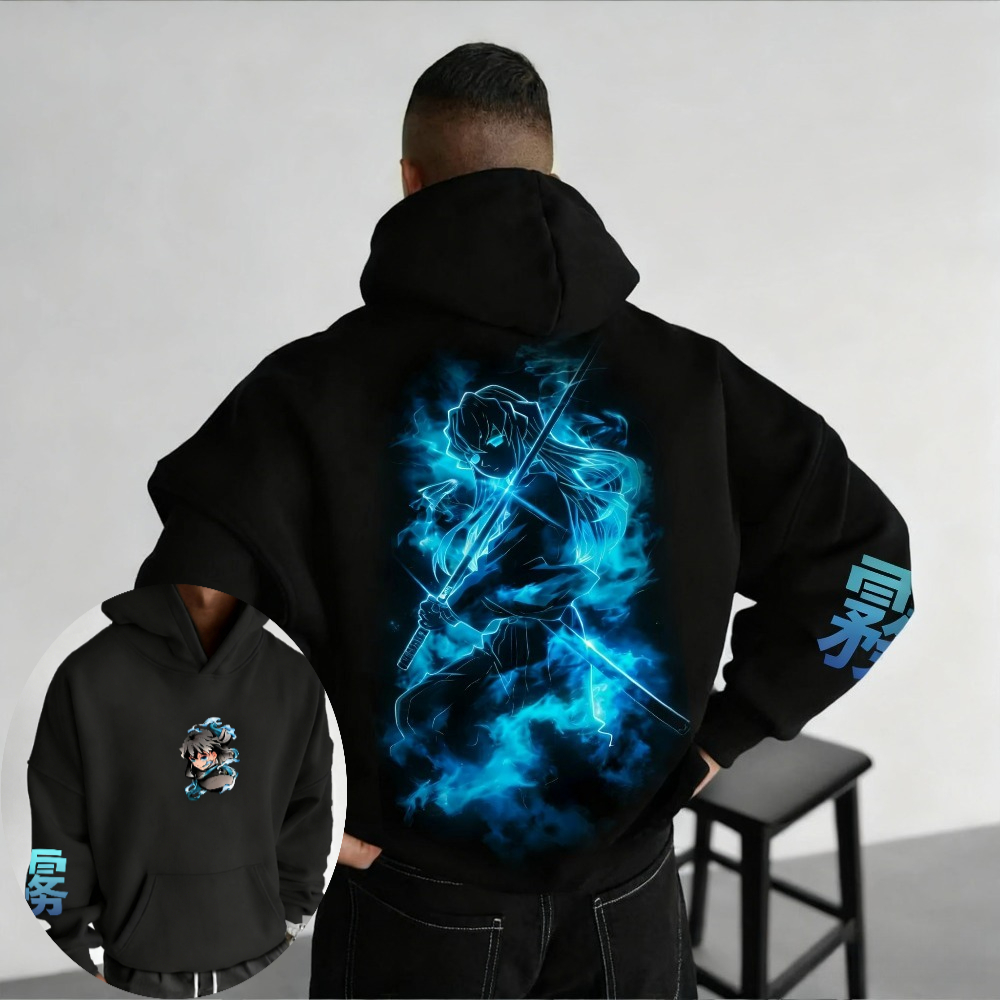 Demon Slayer Men's Hoodie Swea - Winter Clothing For Boys recension och pris