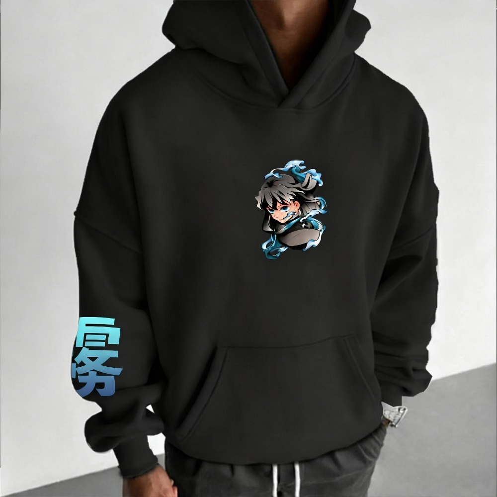 Demon Slayer Men's Hoodie Swea - Winter Clothing For Boys recension och pris