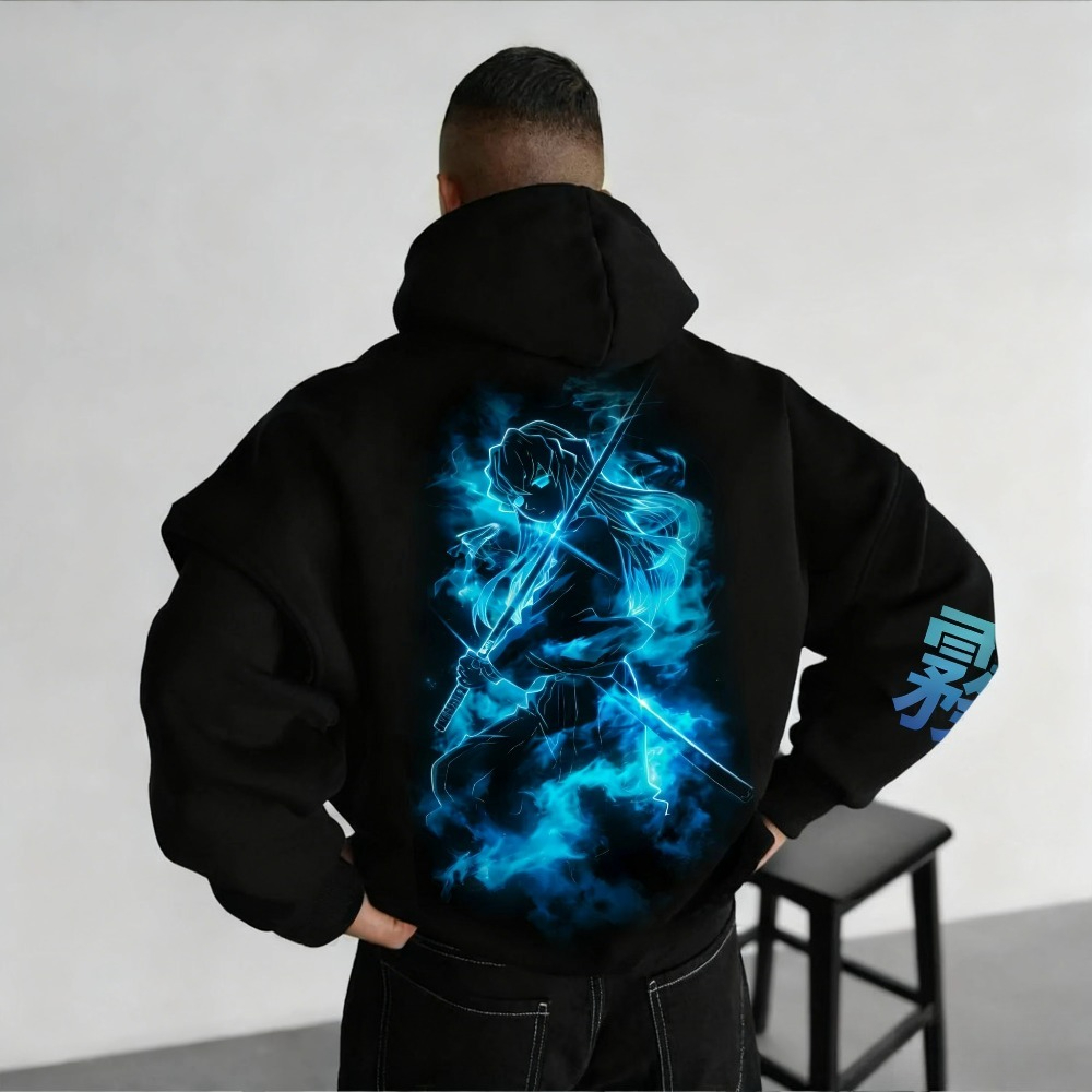 Demon Slayer Men's Hoodie Swea - Winter Clothing For Boys recension och pris