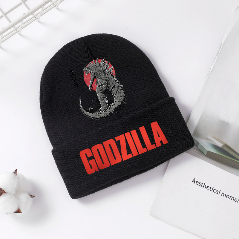 Godzilla Knitted Hat Winter Sp - Winter Clothing For Boys recension och pris
