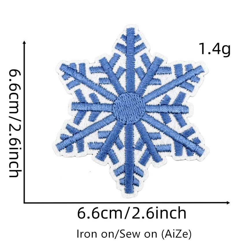 10 Pcs Hello Winter Series Emb - Winter Clothing Pictures recension och pris